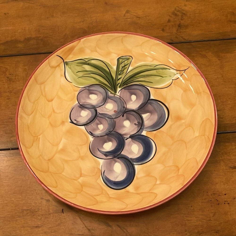 Alcobaca Grape Fruit Plate